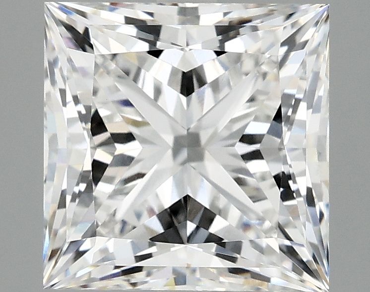 4.09 ct. princess Lab Grown Diamond front image