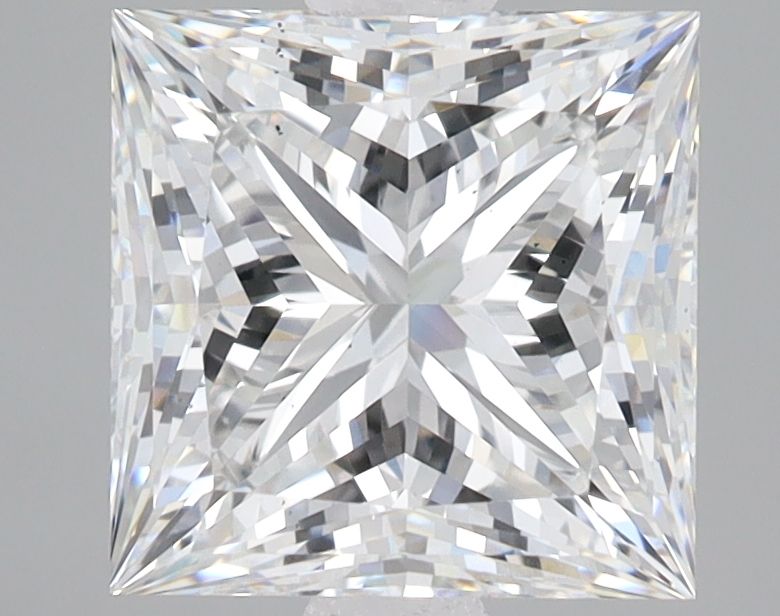 3.28 ct. princess Lab Grown Diamond front image