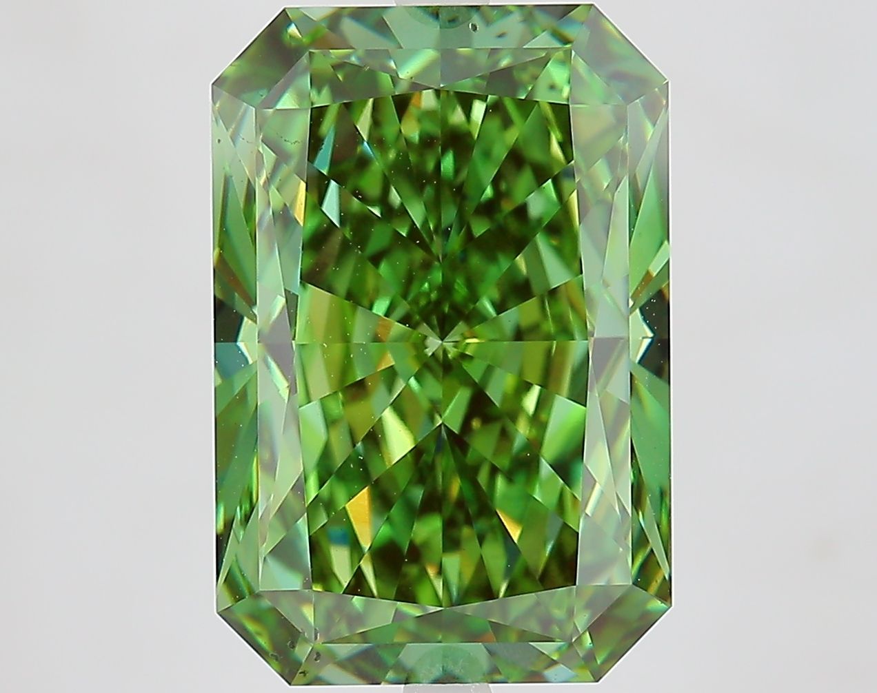8.06 ct. radiant Lab Grown Diamond front image