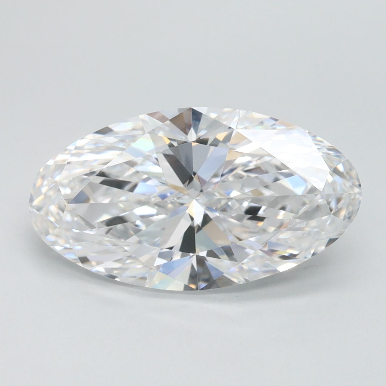 2.82 ct. oval Lab Grown Diamond front image