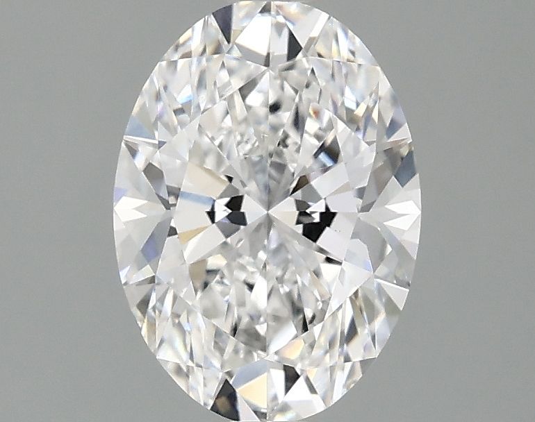 1.57 ct. oval Lab Grown Diamond front image