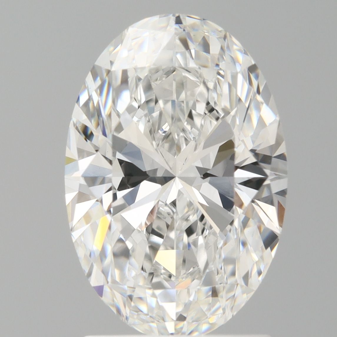 2.01 ct. oval Lab Grown Diamond front image
