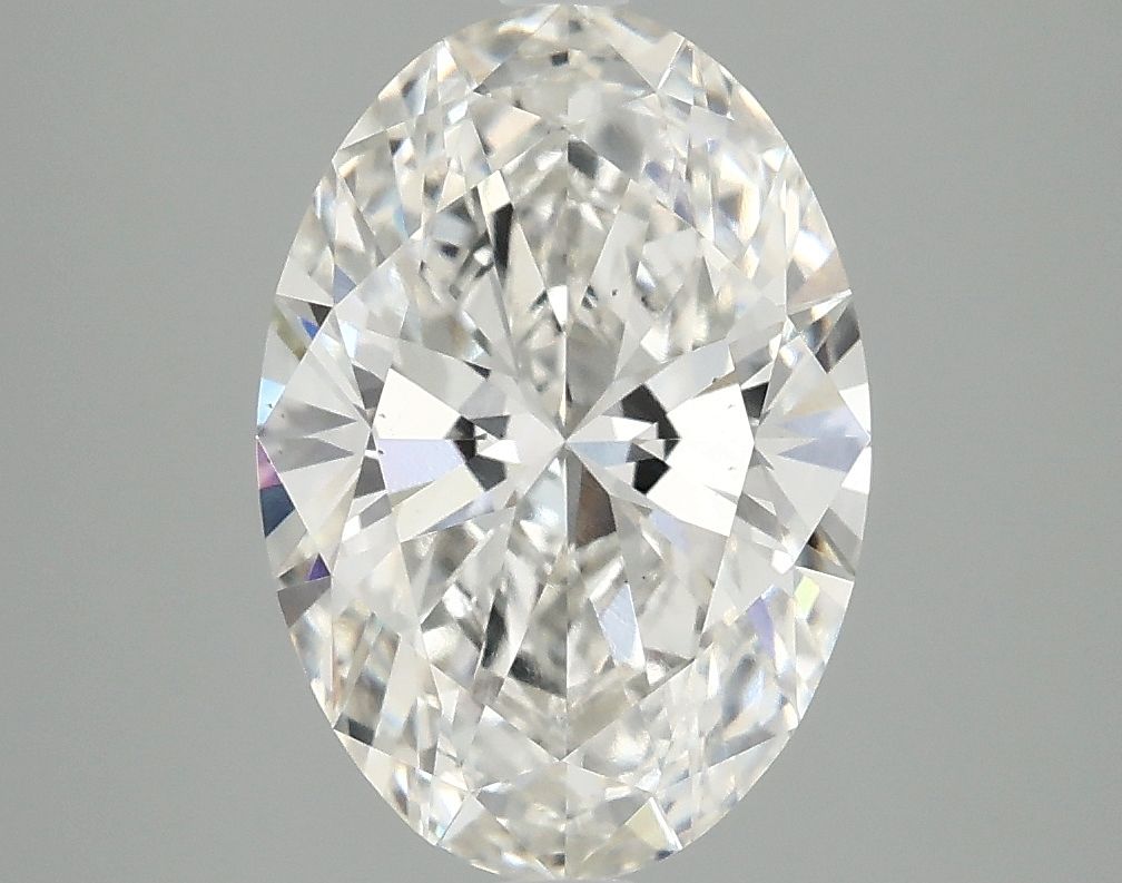 2.93 ct. oval Lab Grown Diamond front image