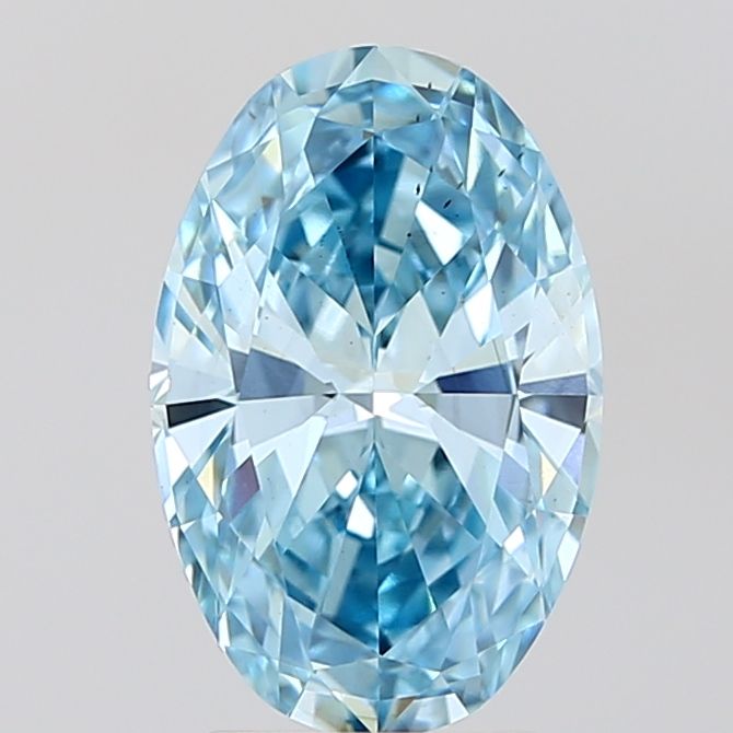 2.53 ct. oval Lab Grown Diamond front image
