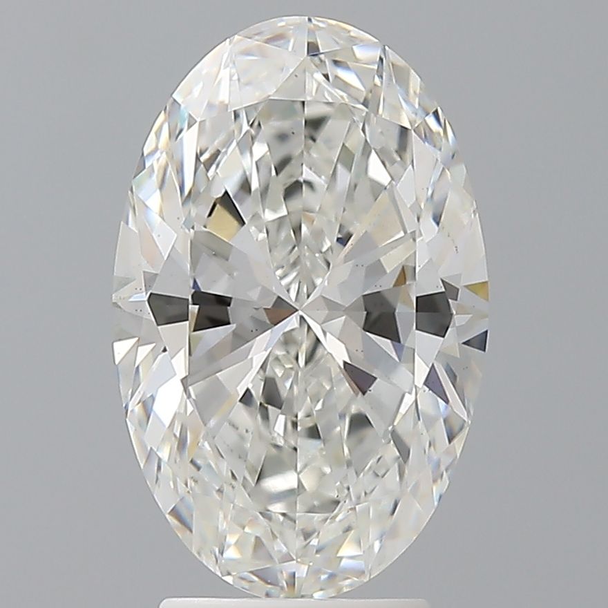 3.50 ct. oval Lab Grown Diamond front image