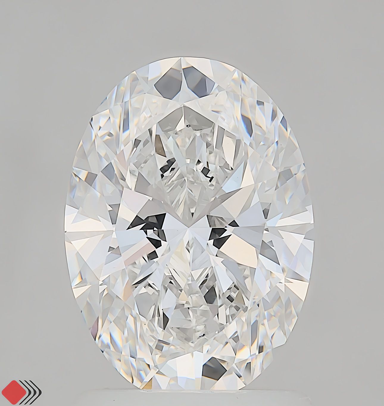 1.59 ct. oval Lab Grown Diamond front image