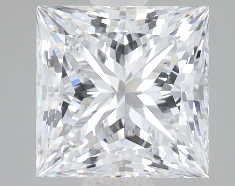 3.09 ct. princess Lab Grown Diamond front image