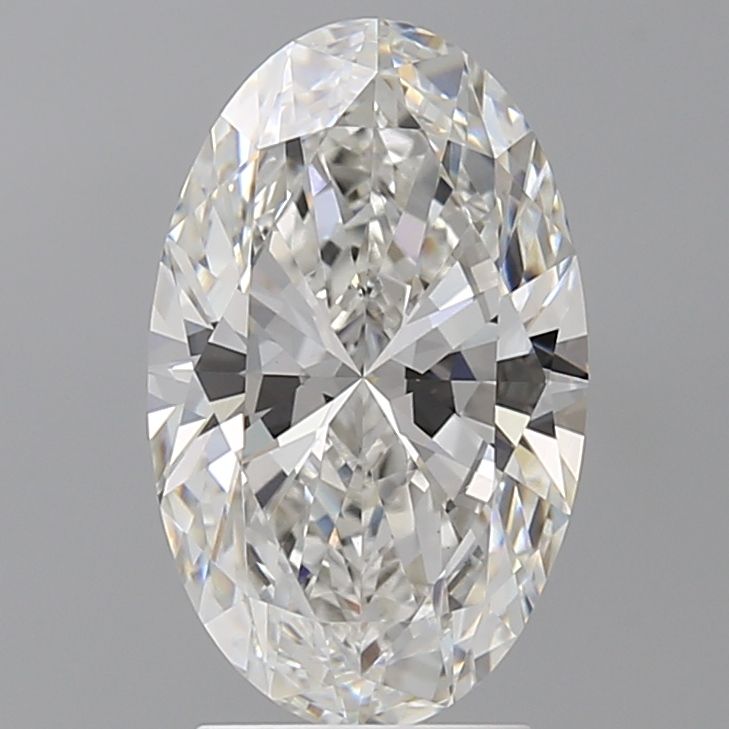 3.02 ct. oval Lab Grown Diamond front image