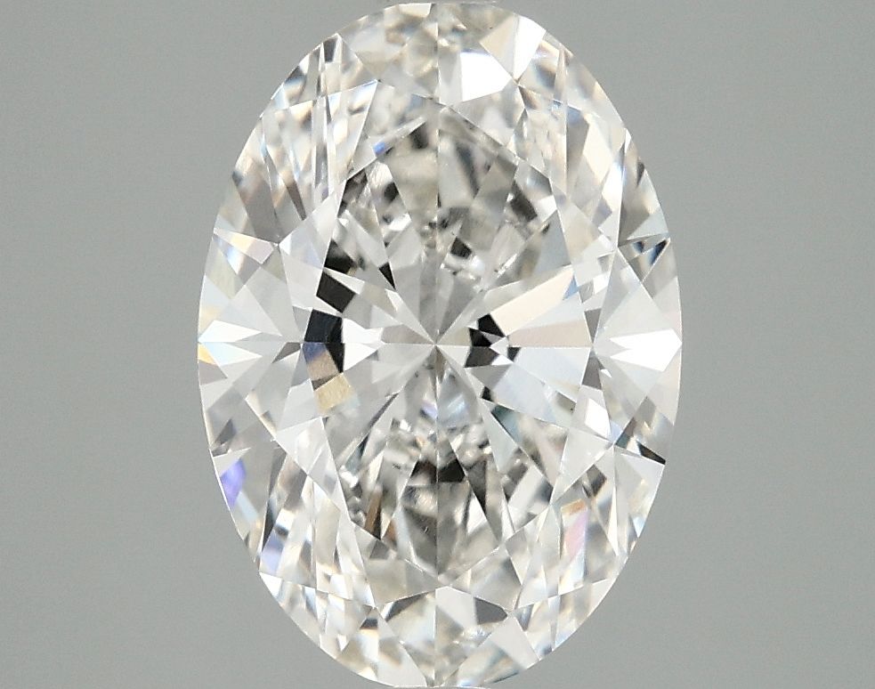 3.06 ct. oval Lab Grown Diamond front image