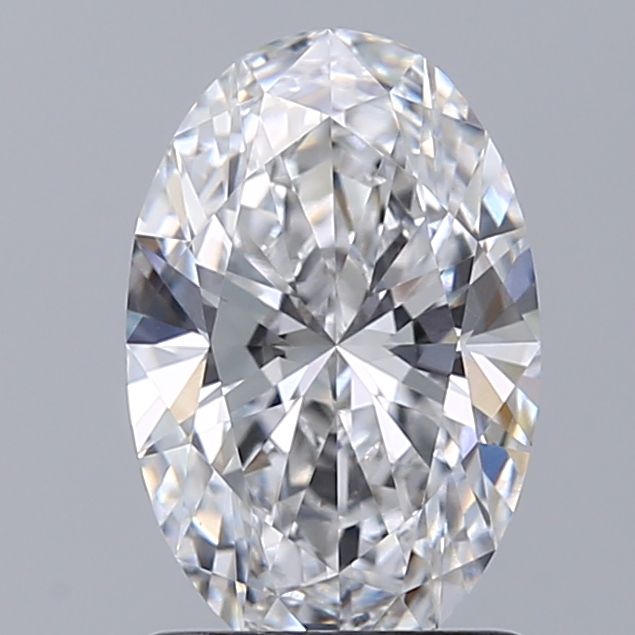 1.23 ct. oval Lab Grown Diamond front image
