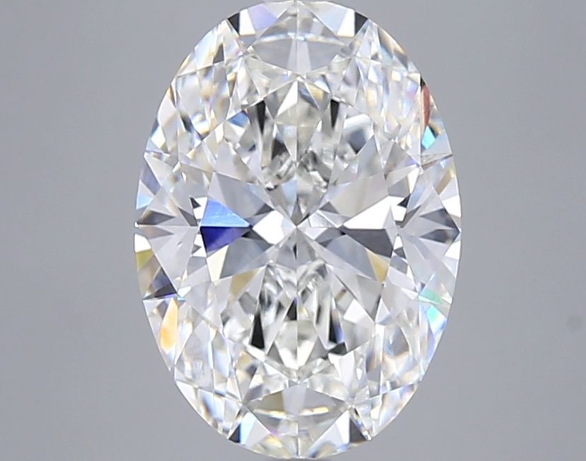5.06 ct. oval Lab Grown Diamond front image