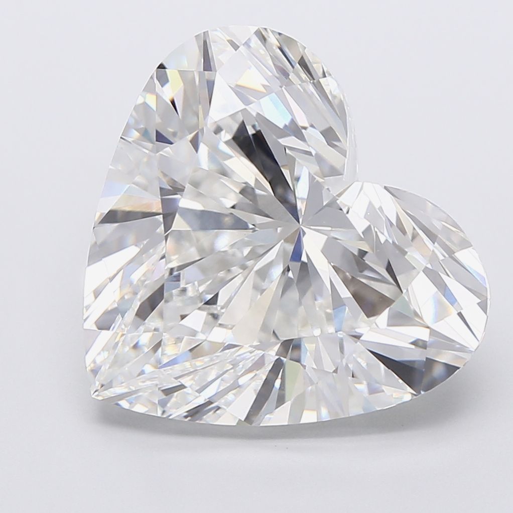 9.34 ct. heart Lab Grown Diamond front image