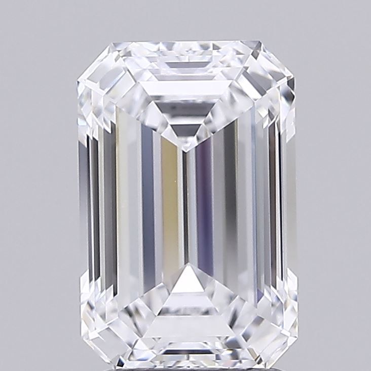 2.55 ct. emerald Lab Grown Diamond front image