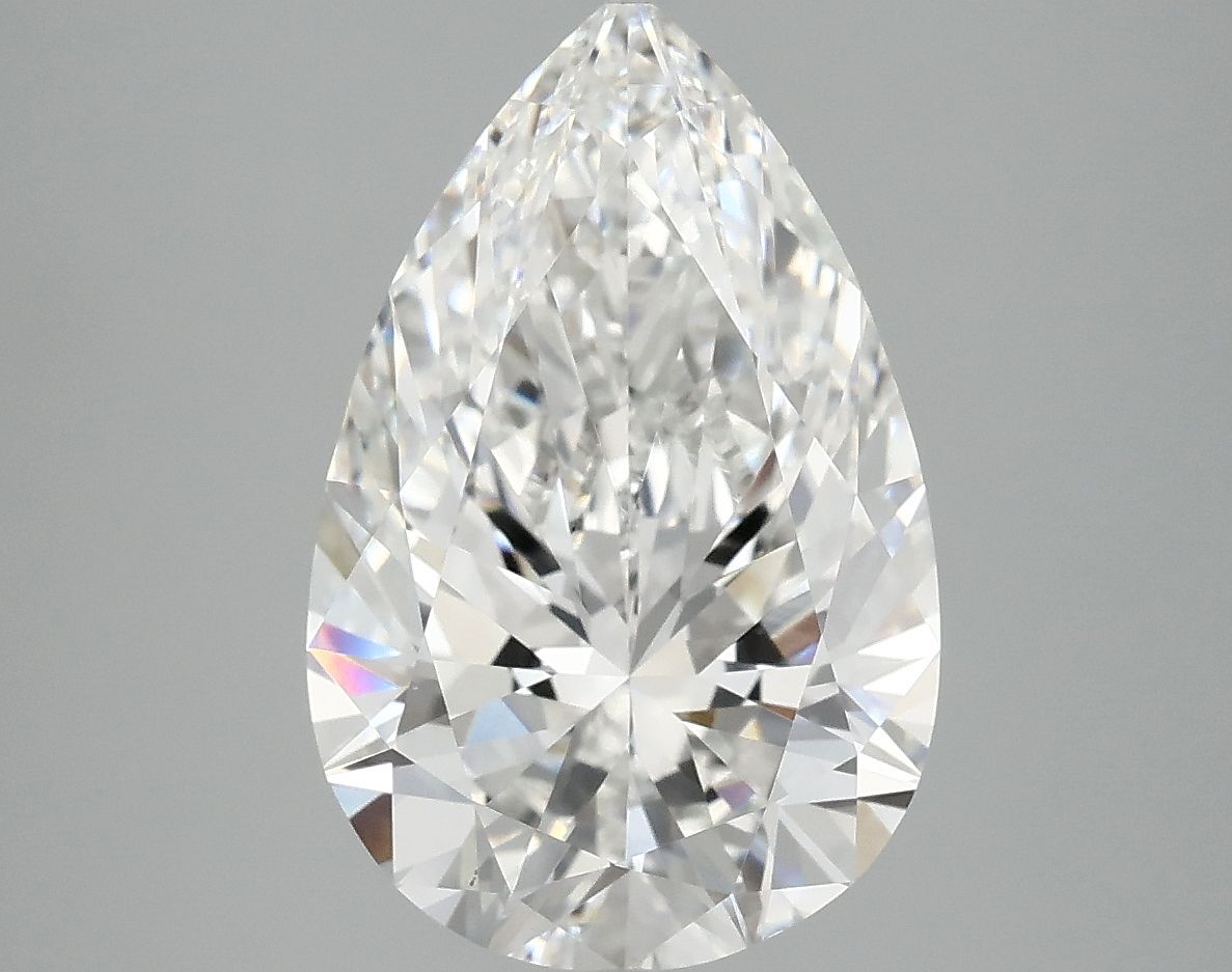 3.98 ct. pear Lab Grown Diamond front image