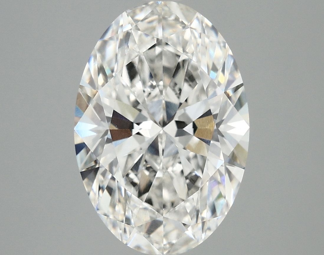 4.10 ct. oval Lab Grown Diamond front image
