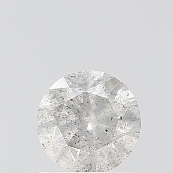 0.52 Carat Round Diamond Salt and Pepper VVS1