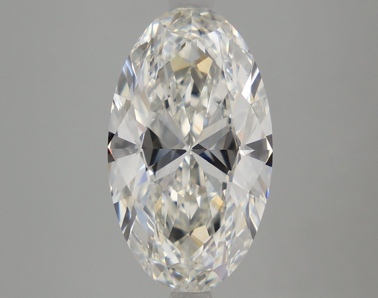 4.50 ct. oval Lab Grown Diamond front image