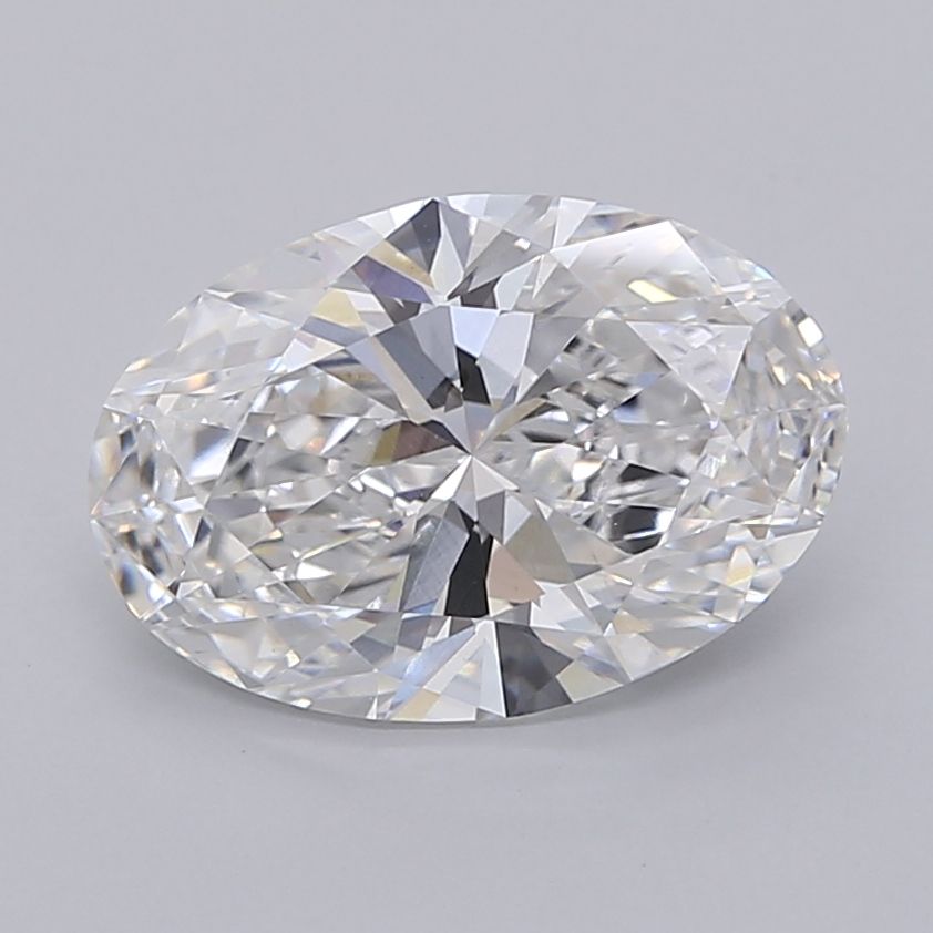 3.04 ct. oval Lab Grown Diamond front image