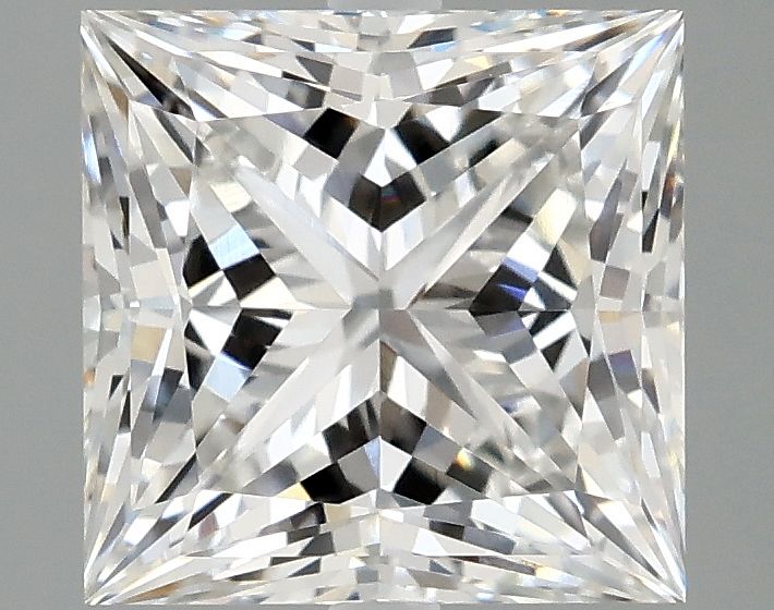 2.09 ct. princess Lab Grown Diamond front image