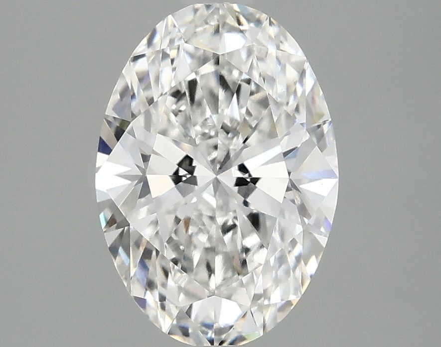 2.10 ct. oval Lab Grown Diamond front image