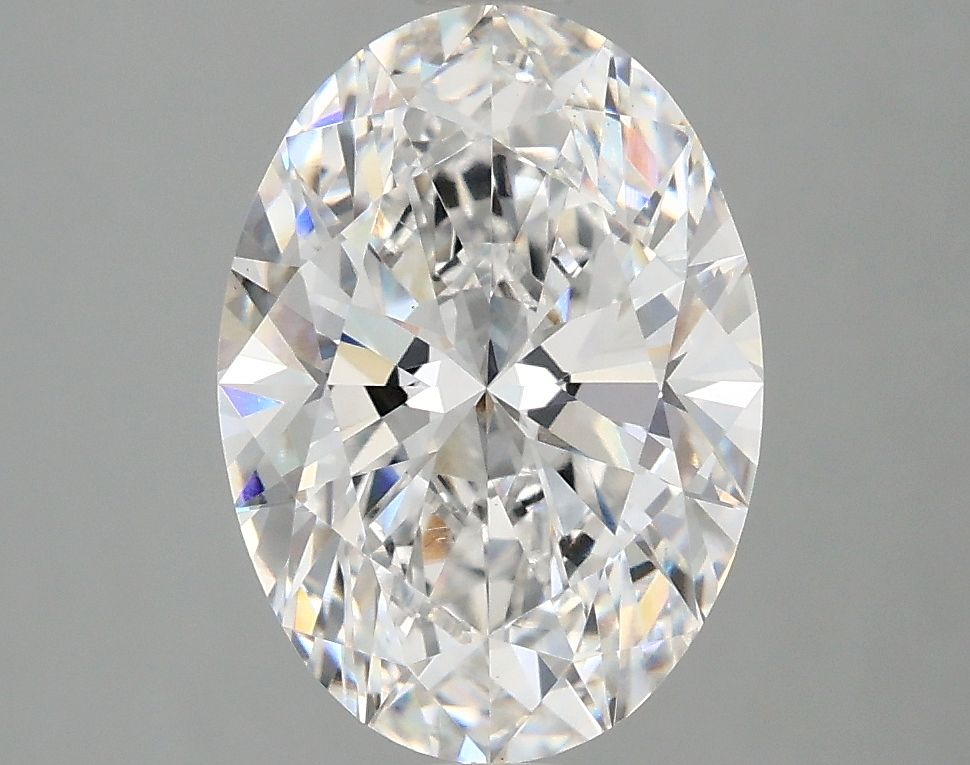 2.88 ct. oval Lab Grown Diamond front image