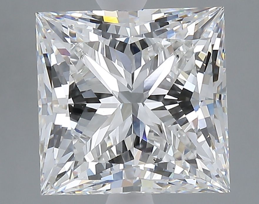 5.07 ct. princess Lab Grown Diamond front image