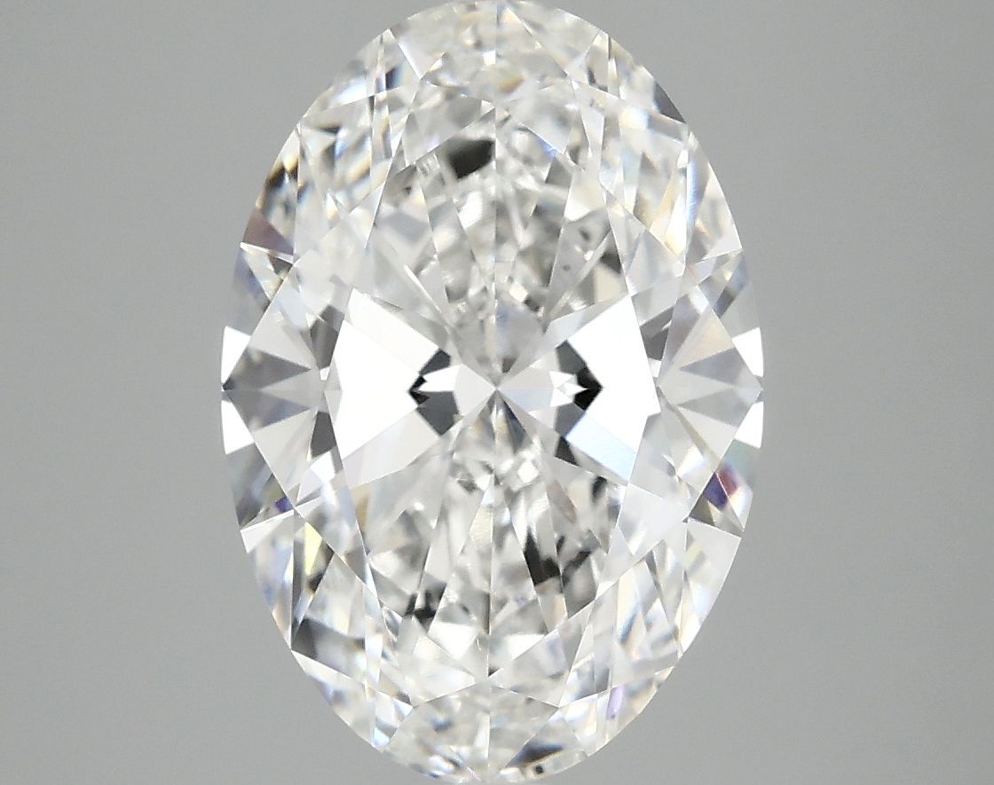 3.93 ct. oval Lab Grown Diamond front image