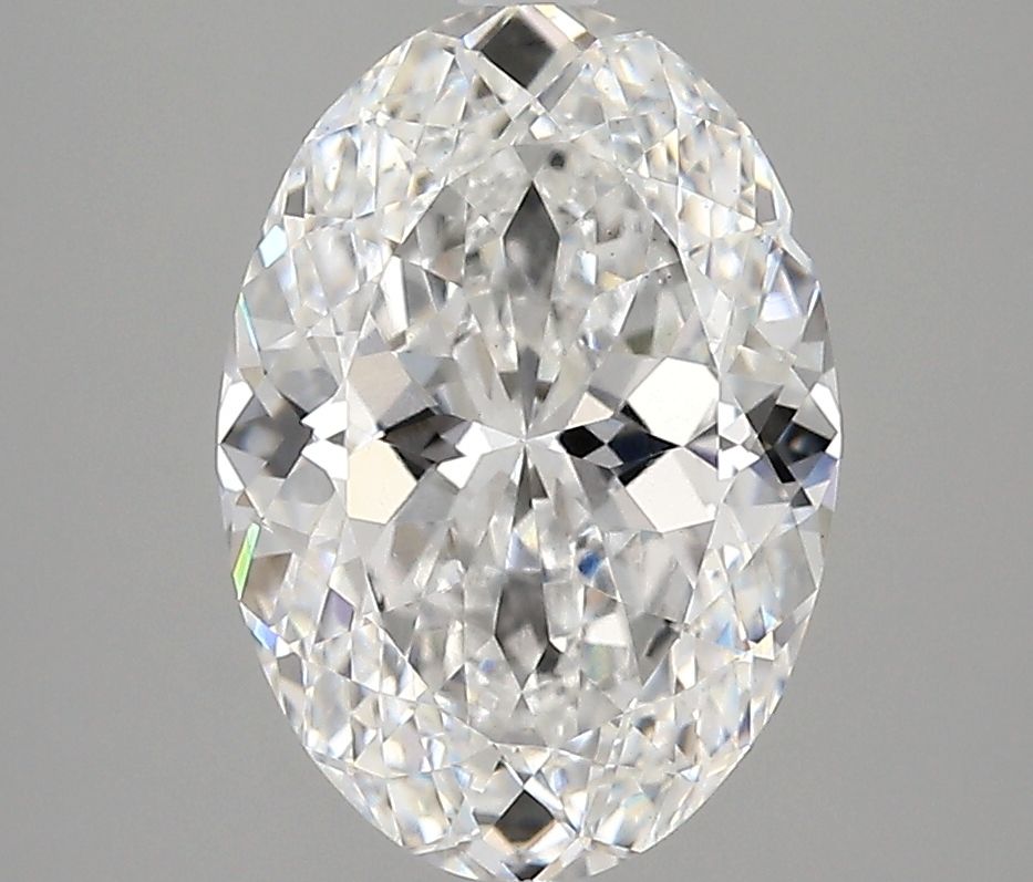 3.02 ct. oval Lab Grown Diamond front image