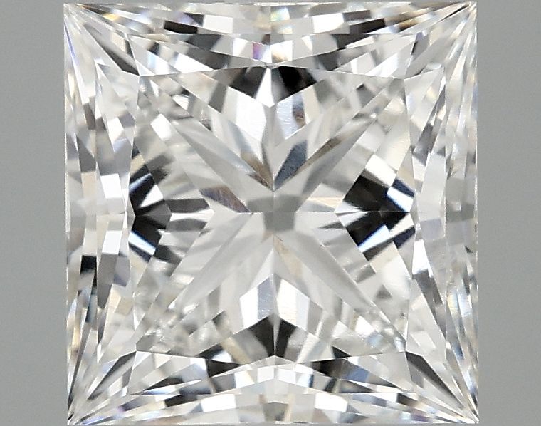 3.95 ct. princess Lab Grown Diamond front image