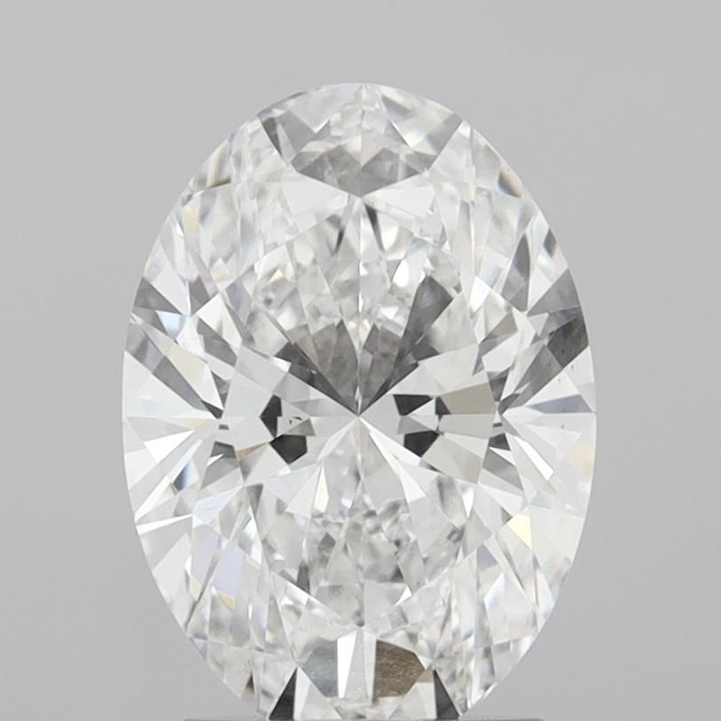 2.58 ct. oval Lab Grown Diamond front image