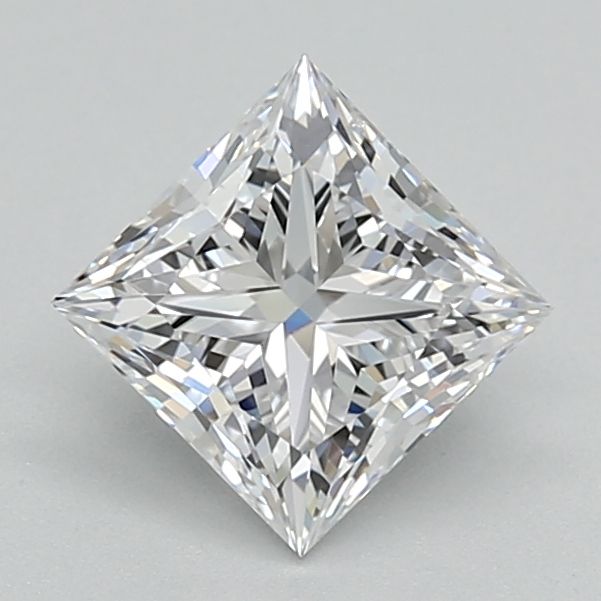1 ct lab-grown Princess Diamond
