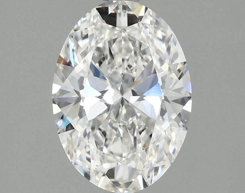 1.70 ct. oval Lab Grown Diamond front image