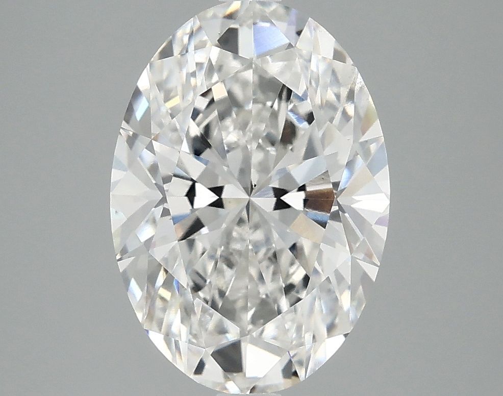 3.08 ct. oval Lab Grown Diamond front image