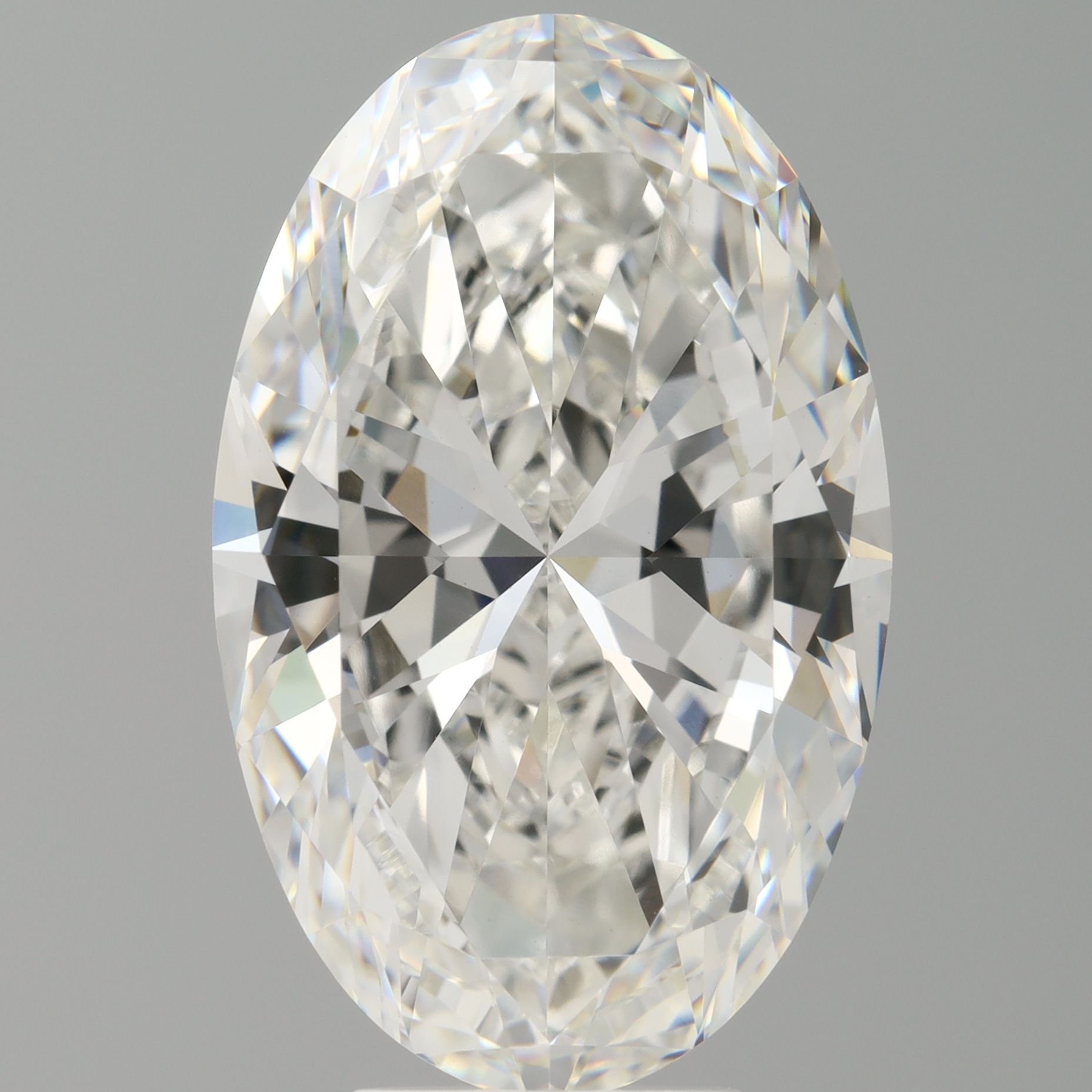7.01 ct. oval Lab Grown Diamond front image