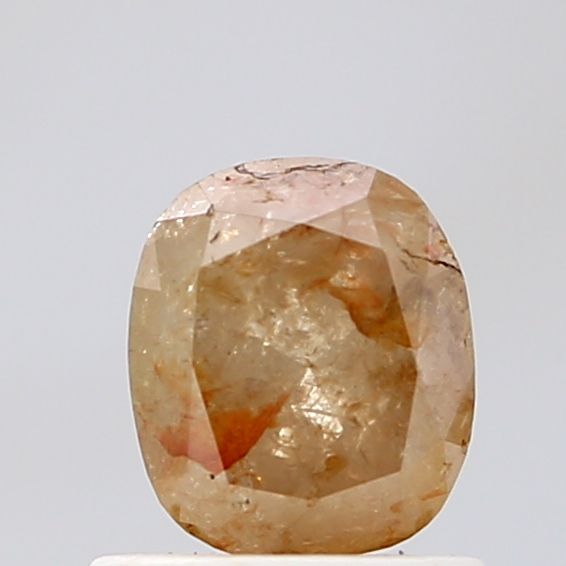1.05 Carat Cushion brilliant Diamond Salt and Pepper VS2