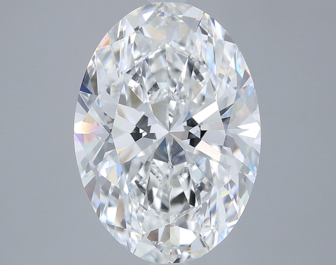 5.04 ct. oval Lab Grown Diamond front image