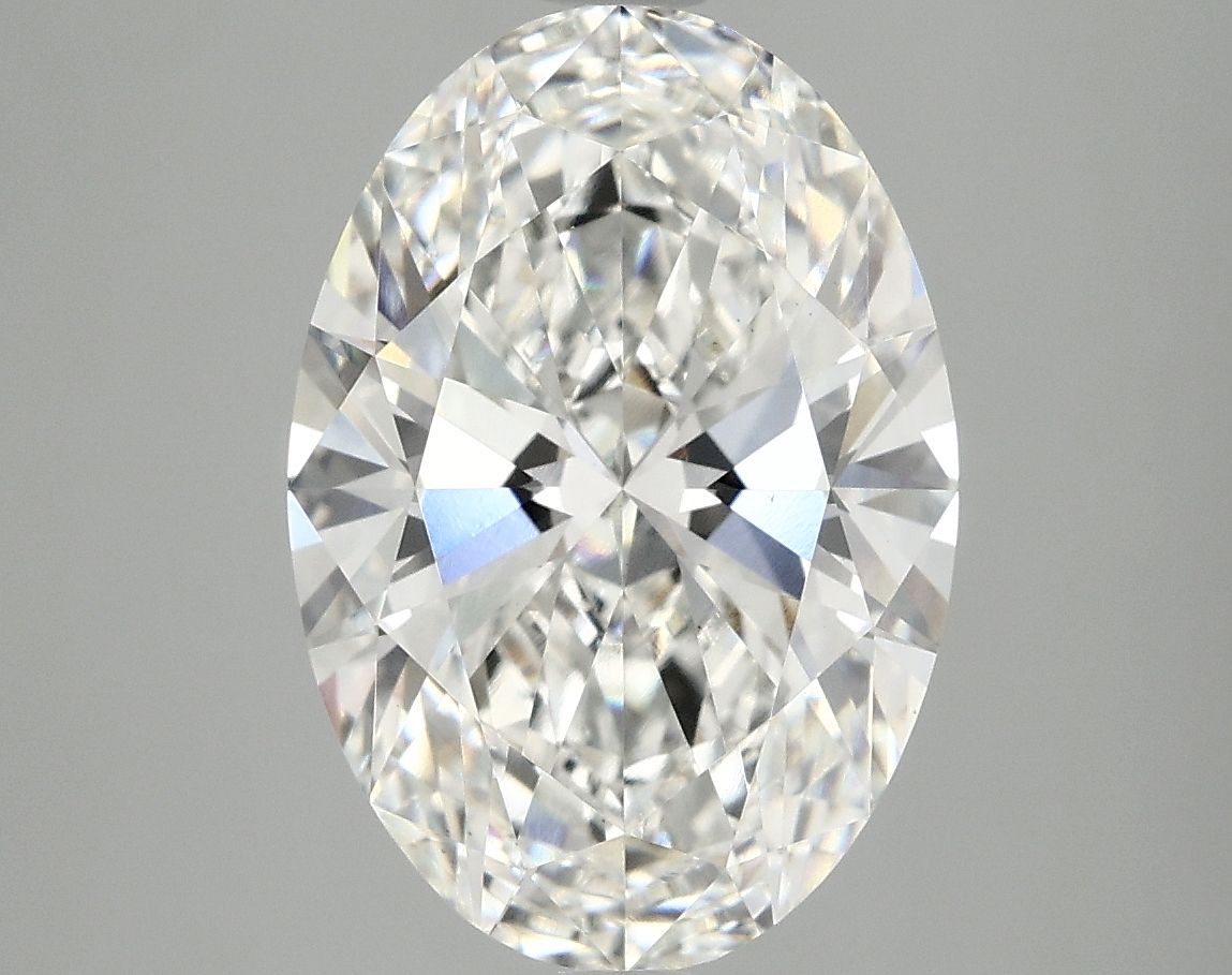 4.05 ct. oval Lab Grown Diamond front image