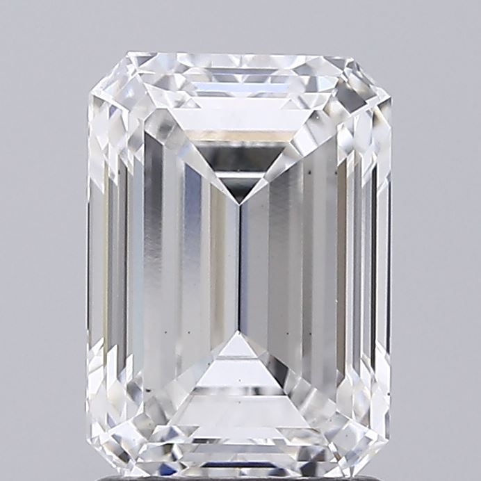 1.93 ct. emerald Lab Grown Diamond front image