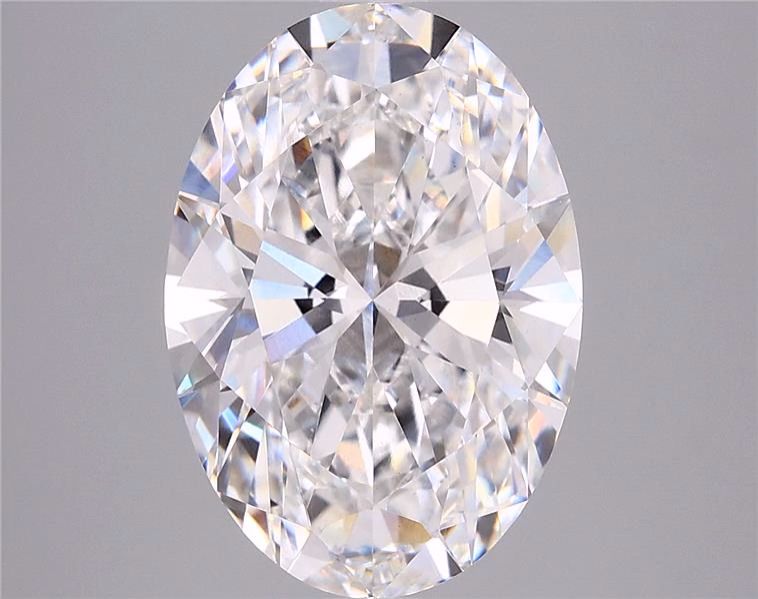 5.10 ct. oval Lab Grown Diamond front image