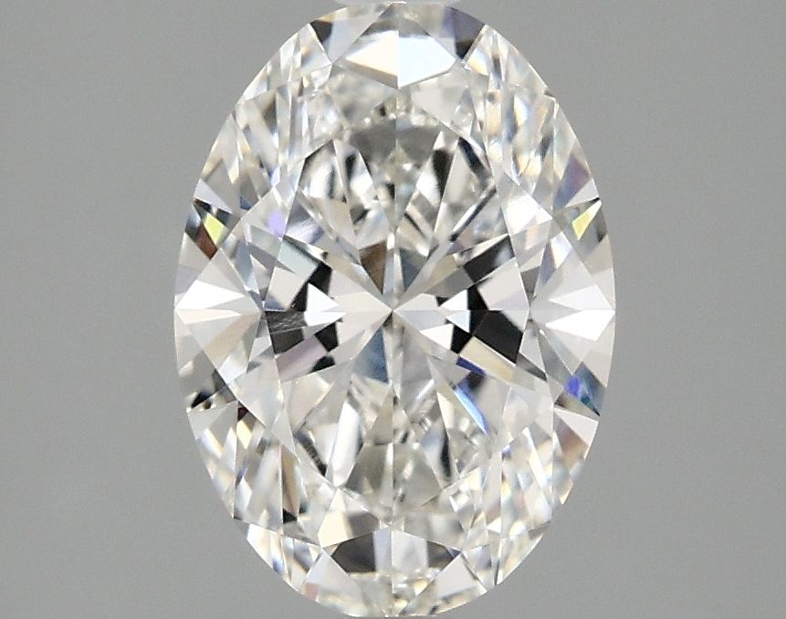 2.01 ct. oval Lab Grown Diamond front image
