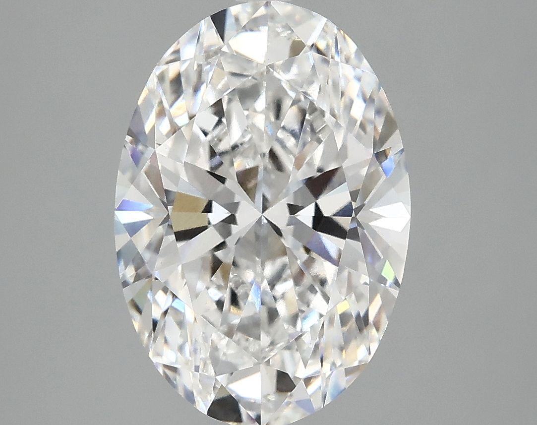 4.08 ct. oval Lab Grown Diamond front image