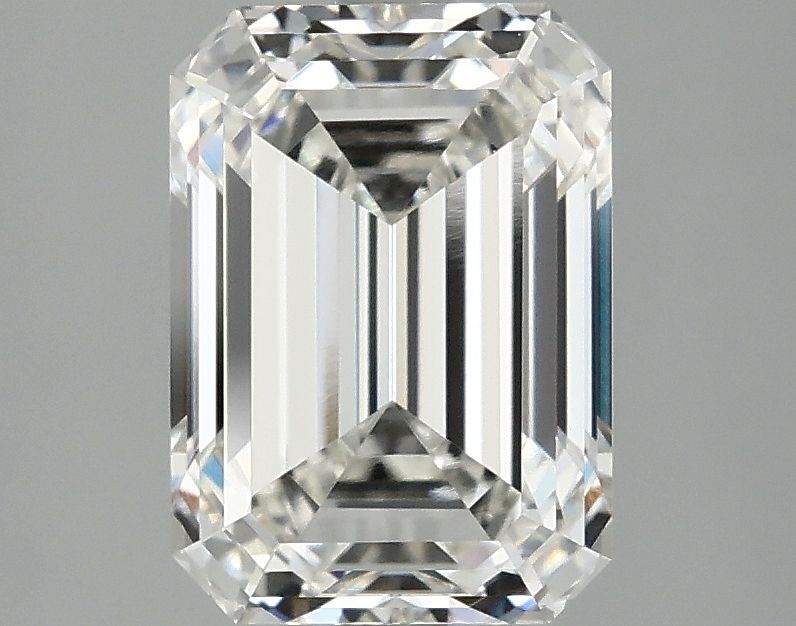2.57 ct. emerald Lab Grown Diamond front image