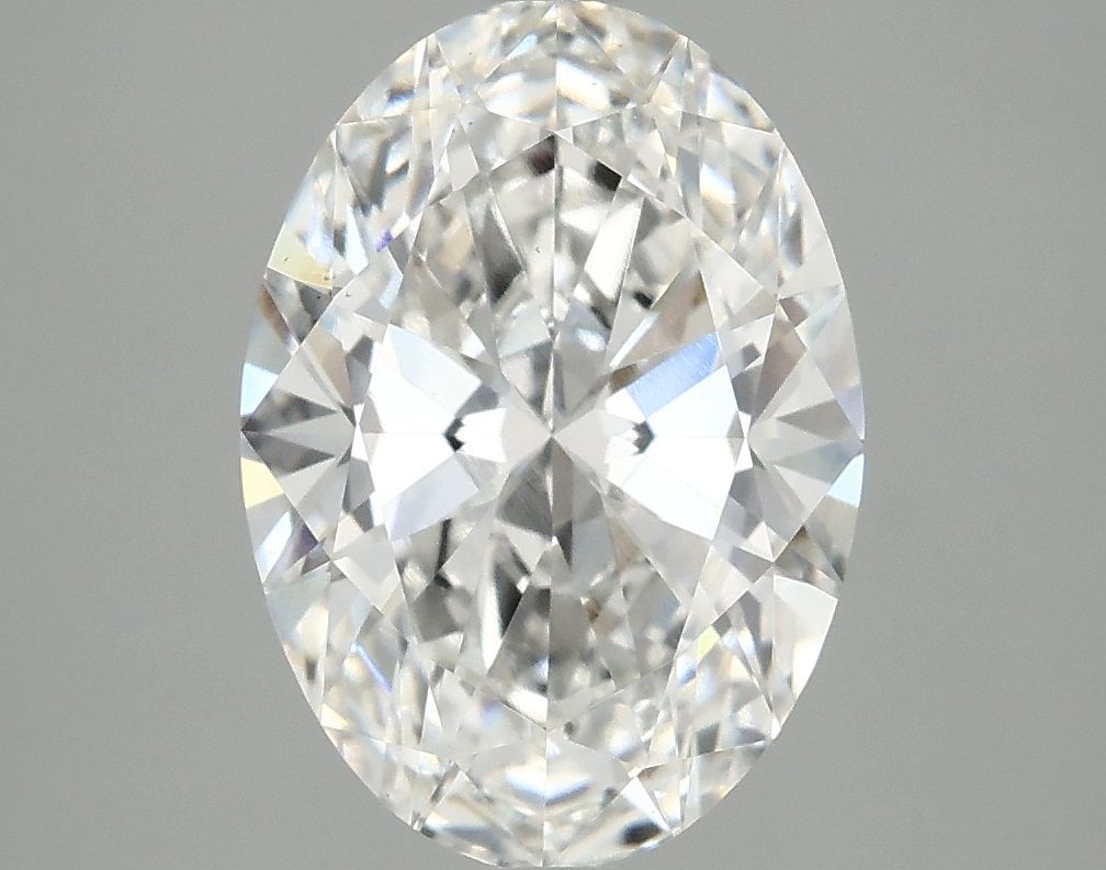 3.02 ct. oval Lab Grown Diamond front image