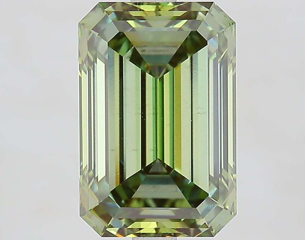 4.08 ct. emerald Lab Grown Diamond front image