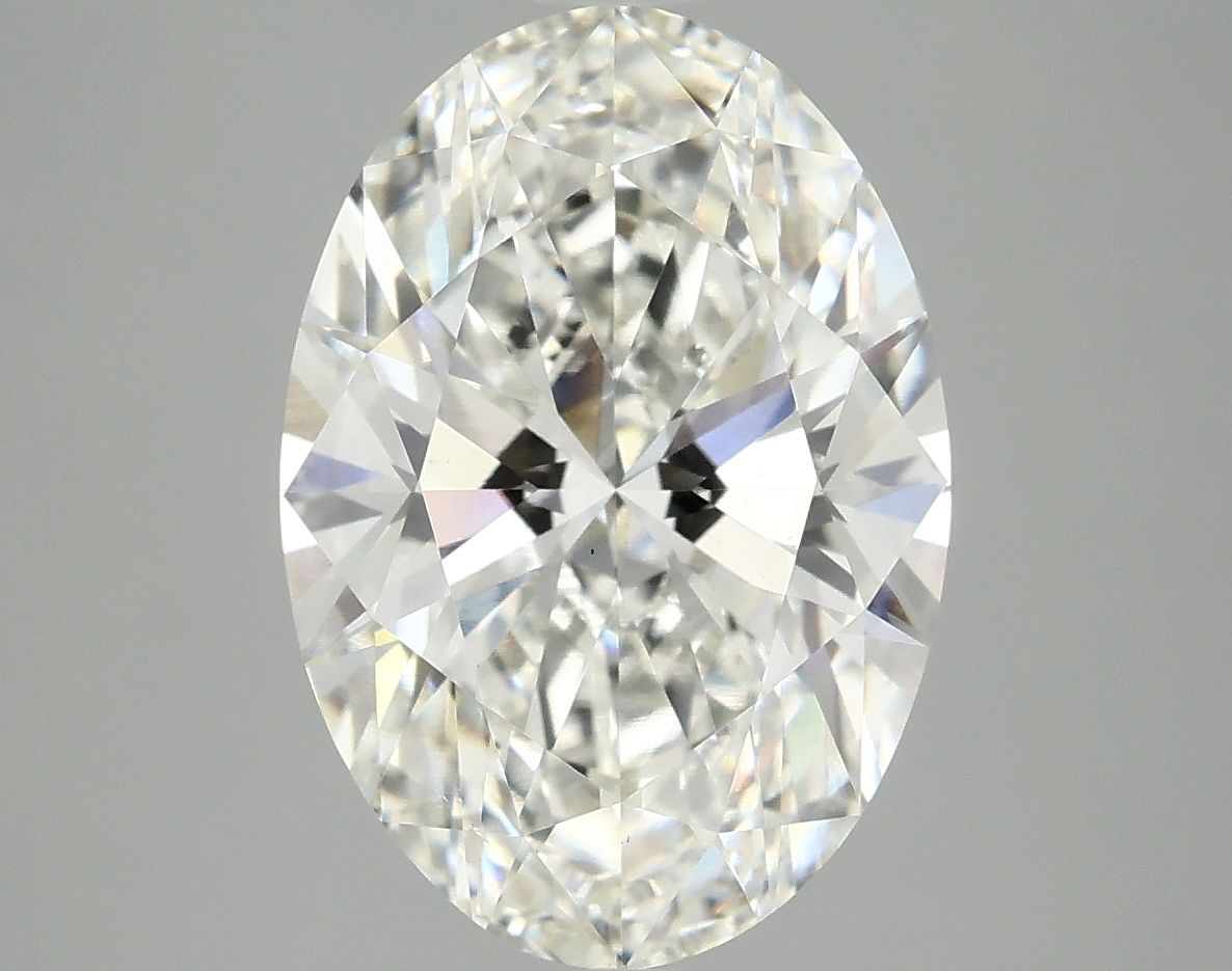 3.89 ct. oval Lab Grown Diamond front image