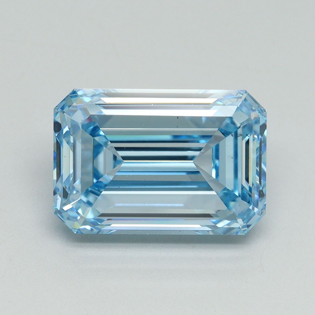 4.64 ct. emerald Lab Grown Diamond front image