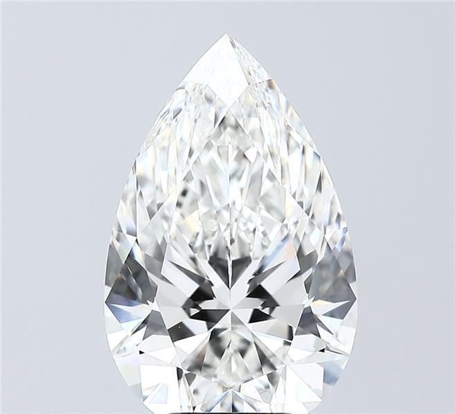 6.08 ct. pear Lab Grown Diamond front image