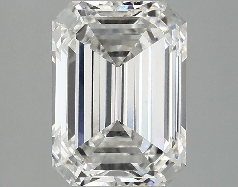 2.56 ct. emerald Lab Grown Diamond front image