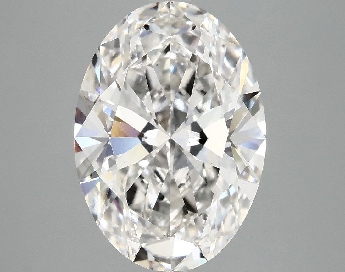 3.95 ct. oval Lab Grown Diamond front image