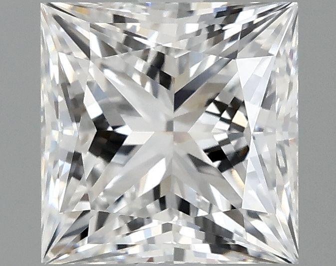 2.10 ct. princess Lab Grown Diamond front image